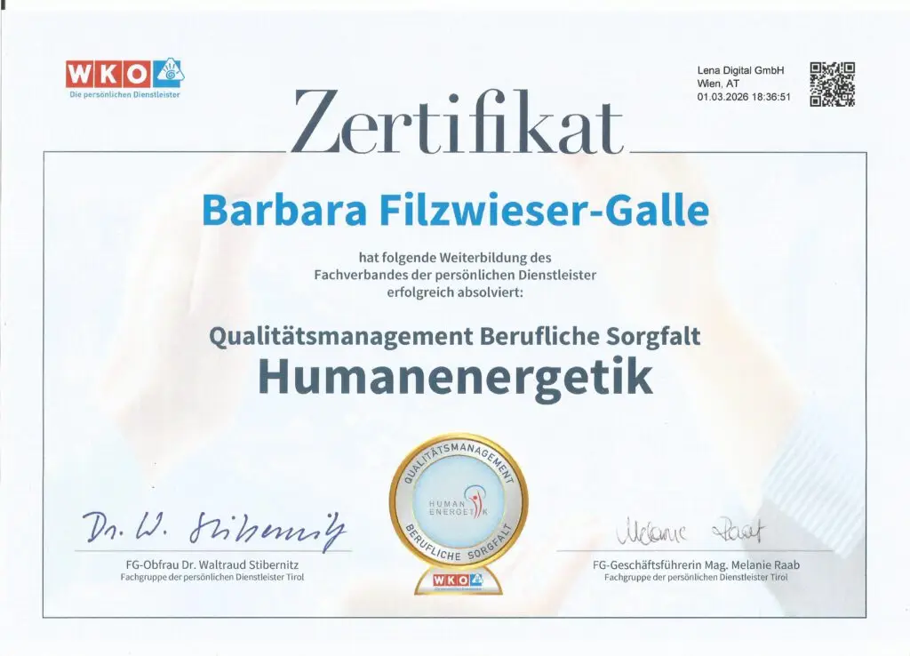 Barbara Filzwieser | Seelenkraftwerk – Kinesiologie & energetische Begleitung in Tirol